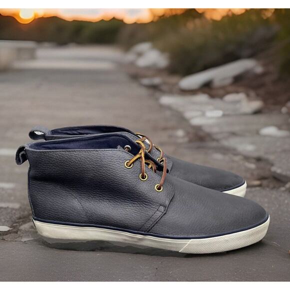 POLO Ralph Lauren RRL Calder Leather Chukka Winter Shoes Mens 10.5 Fast Ship main image 5